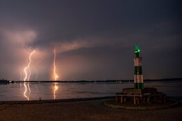 Laatste hete dag: veel smog en kans op pittige onweersbuien
