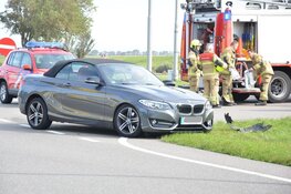 Auto te water bij ongeval Julianadorp