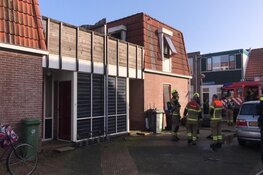 Brand in woning Den Helder