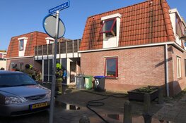 Brand in woning Den Helder