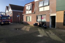 Brand in woning Den Helder