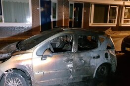 Auto in brand in Den Helder