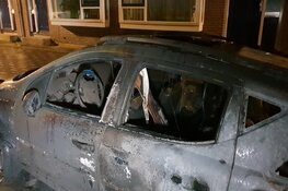 Auto in brand in Den Helder