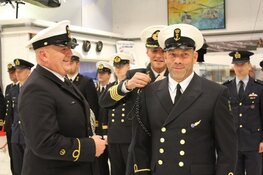 Uitreiking Erekoord Kon Marine voor levensreddend optreden