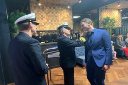 Uitreiking Erekoord Kon Marine voor levensreddend optreden