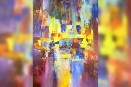 Lessen abstract schilderen in De Keesschuur