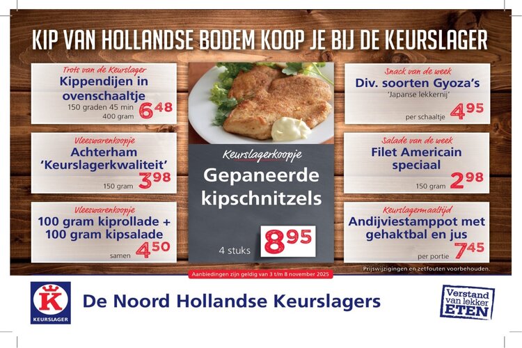 Weekaanbieding bij Keurslager Wit en Wit