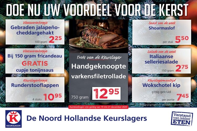 Weekaanbieding bij Keurslager Wit en Wit