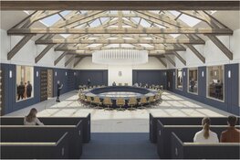 Architecten presenteren schetsontwerp stadhuis Den Helder