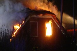 Grote brand in Callantsoog