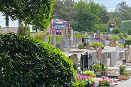 Incident op begraafplaats in Den Helder