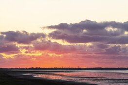 Avondsfeer op Balgzand