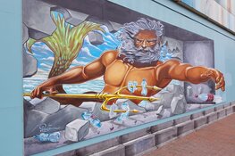 3D Streetart in centrum Den Helder