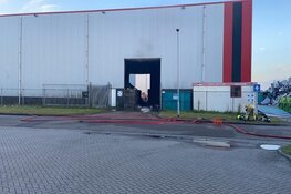 Kortstondige brand in loods