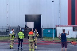 Kortstondige brand in loods