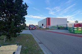 Kortstondige brand in loods