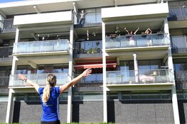 Team Sportservice vervolgt balkongym voor hele buurt