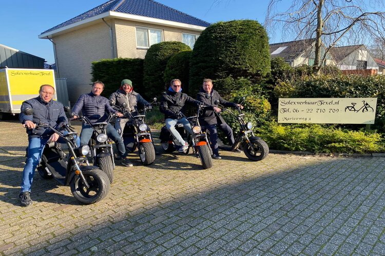 E-chopper plezier op Texel