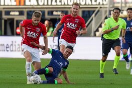 AZ niet langs PEC Zwolle na vroege rode kaart Stengs