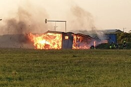 Aanhoudingen bij brand in clubhuis crossvereniging Den Helder