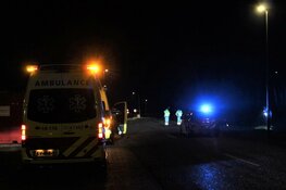 Bestuurder te water geraakte auto op de vlucht