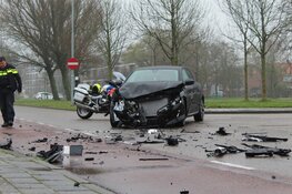 Veel schade bij ongeval Den Helder