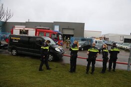 Brand bij poedercoatingbedrijf in Den Helder
