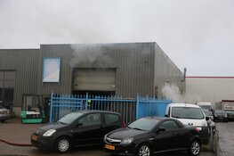 Brand bij poedercoatingbedrijf in Den Helder