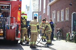 Brand boven Hunkemöller in Den Helder