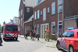 Brand boven Hunkemöller in Den Helder