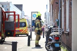Brand boven Hunkemöller in Den Helder