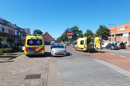 Voorkant woning deels ingestort