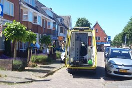 Voorkant woning deels ingestort