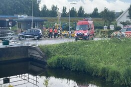 Grootscheepse zoekactie in water bij Breezand