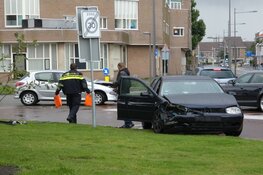 Botsing op de Polderweg in Den Helder