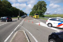 Botsing op N250 in Den Helder