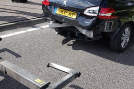 Botsing op N250 in Den Helder