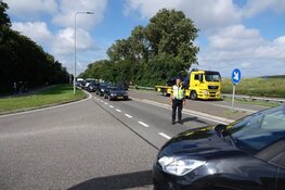 Botsing op N250 in Den Helder
