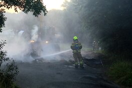 NL-alert vanwege hooibrand in Den Helder