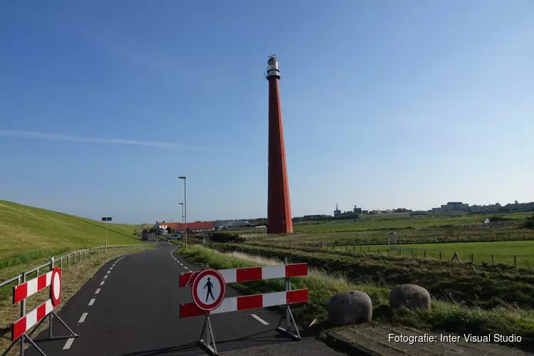 Omgeving vuurtoren Lange Jaap uit voorzorg afgesloten