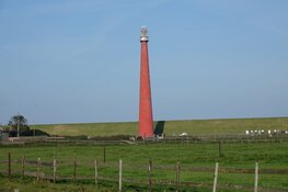 Vuurtoren Lange Jaap in Den Helder staat op instorten