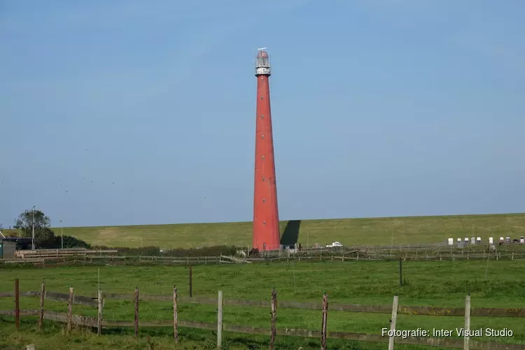 Vuurtoren Lange Jaap in Den Helder staat op instorten