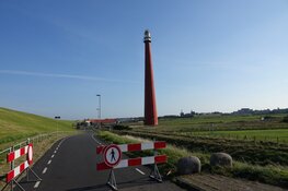 Vuurtoren Lange Jaap in Den Helder staat op instorten