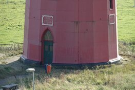 Vuurtoren Lange Jaap in Den Helder staat op instorten