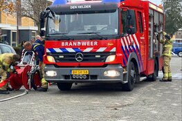 Brand in woning Den Helder, flinke rookontwikkeling