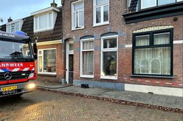 Brand in woning in Den Helder