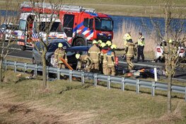 Zwaar ongeval op N99 bij Breezand