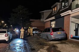 Twee auto&#39;s door brand verwoest in Den Helder