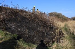 Duinbrand in Den Helder snel onder controle