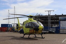 Traumateam bij Medemblikkerloods in Den Helder